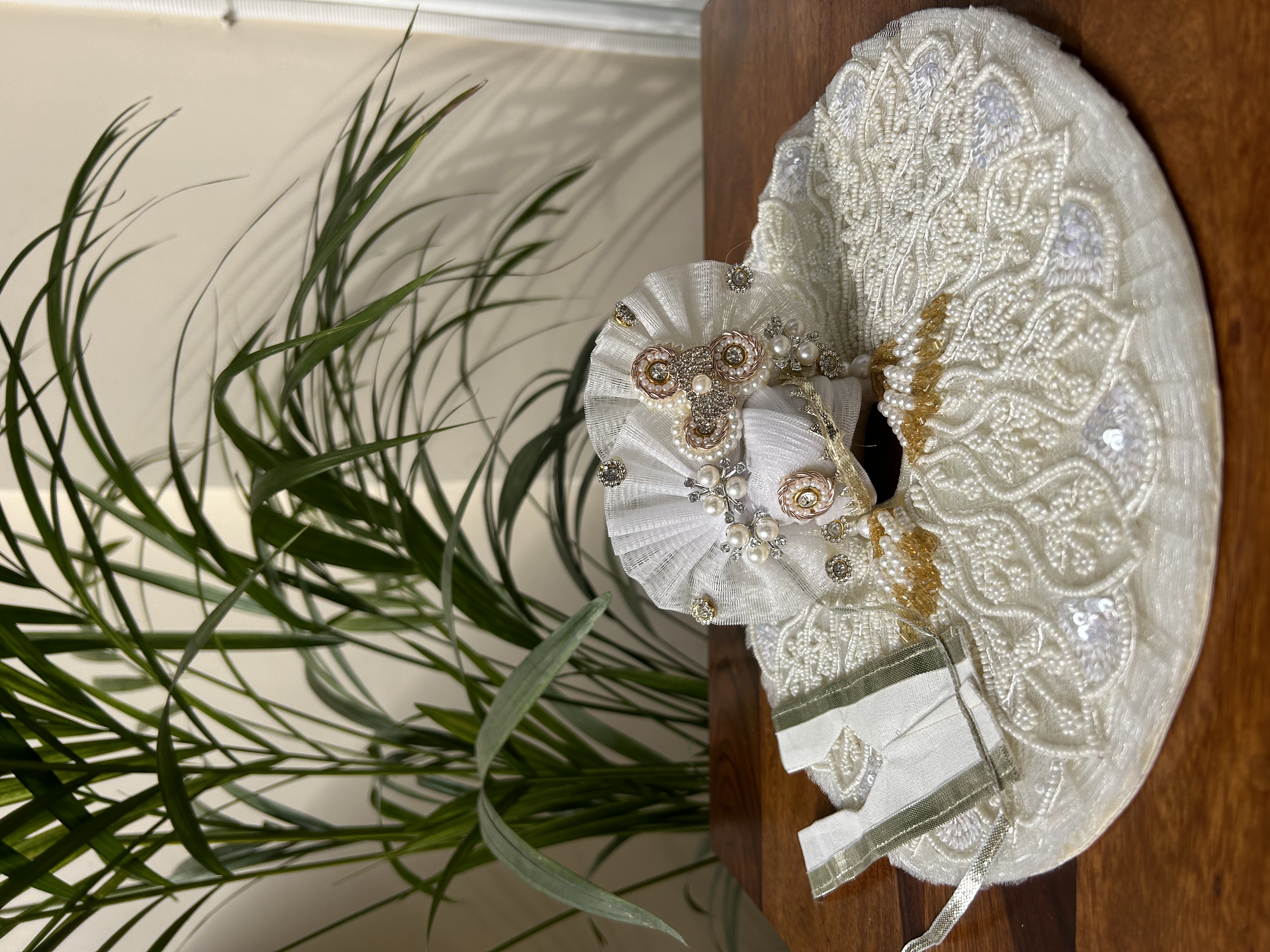 White Heavy Laddu Gopal Poshak