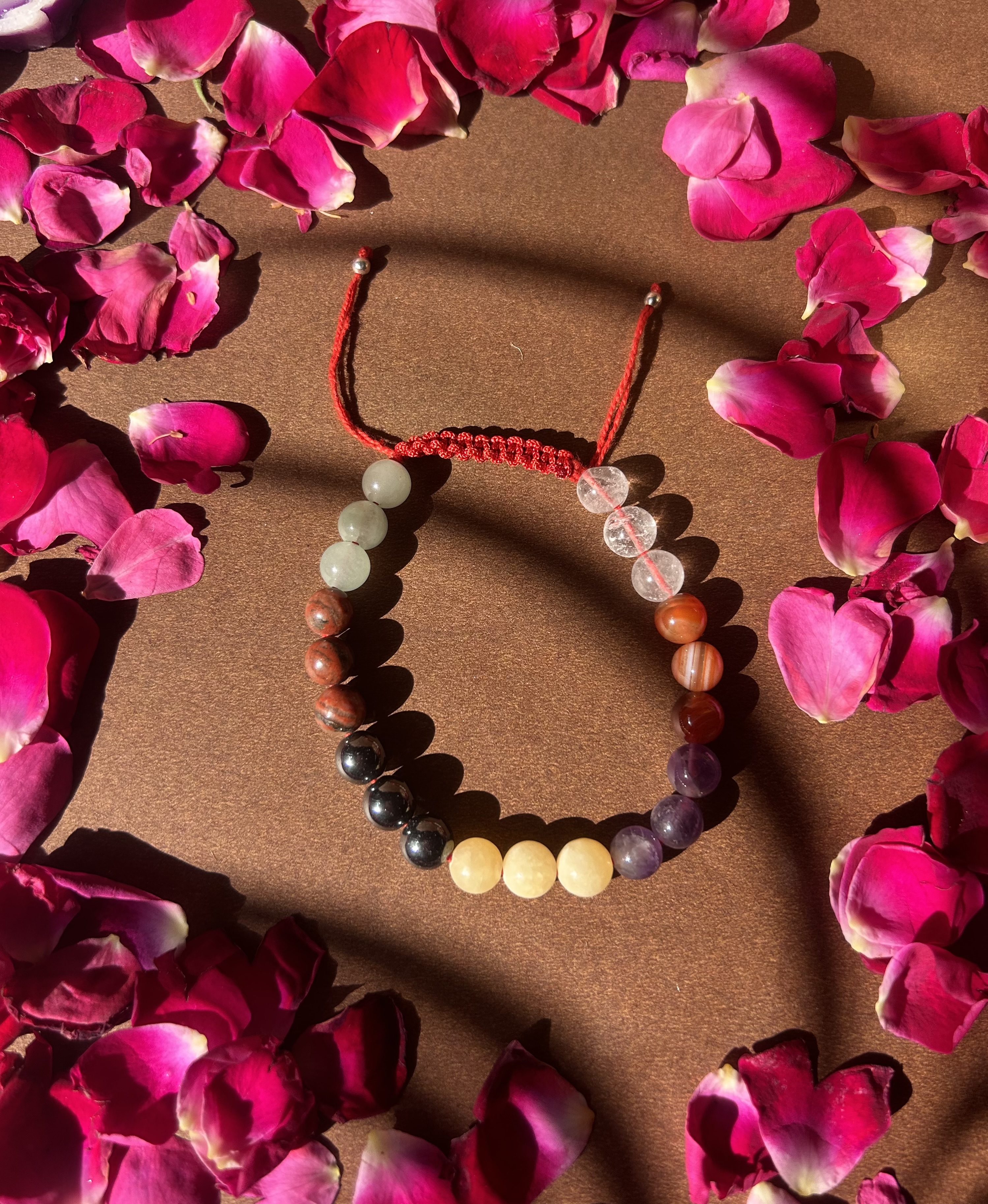 Seven chakra bracelet